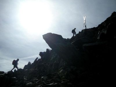 013-Die letzten Hoehenmeter zum Rinnenspitzgipfel